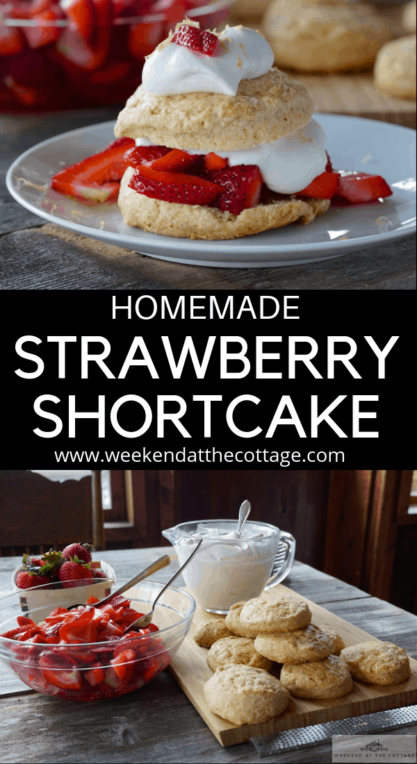 Homemade Strawberry Shortcake