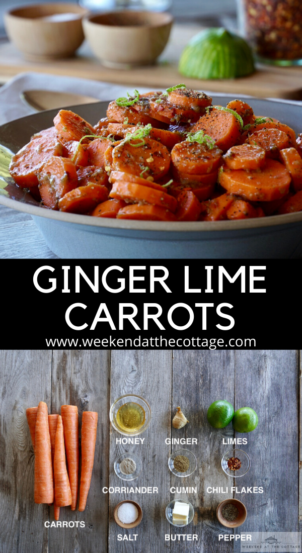 Ginger Lime Spiced Carrots