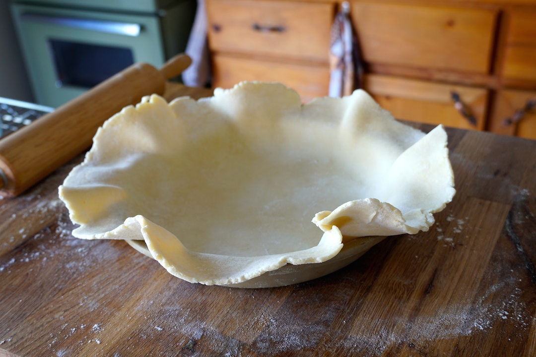 A superior pie dough recipe for the quiche
