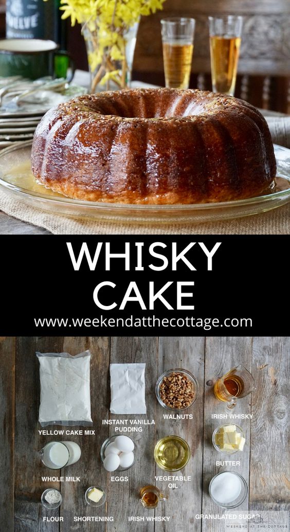 Irish Whisky Cake