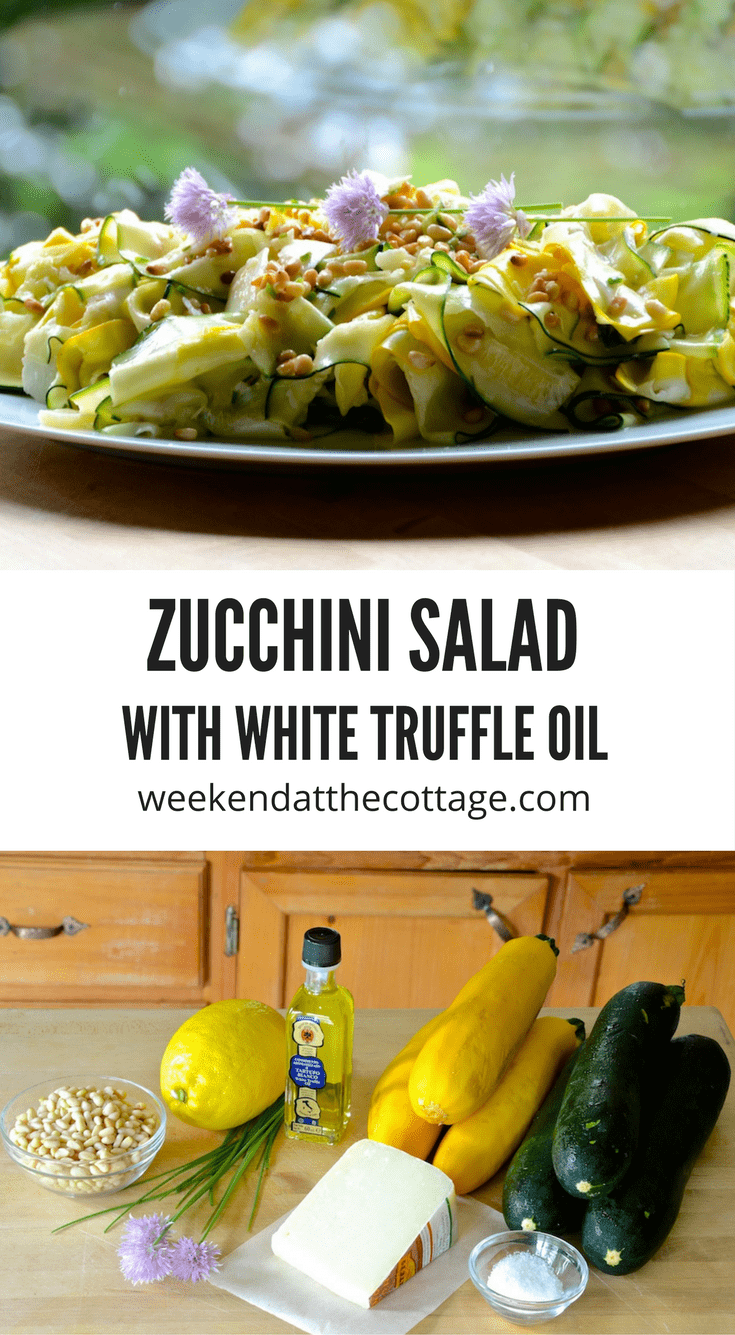 Shaved Zucchini Salad