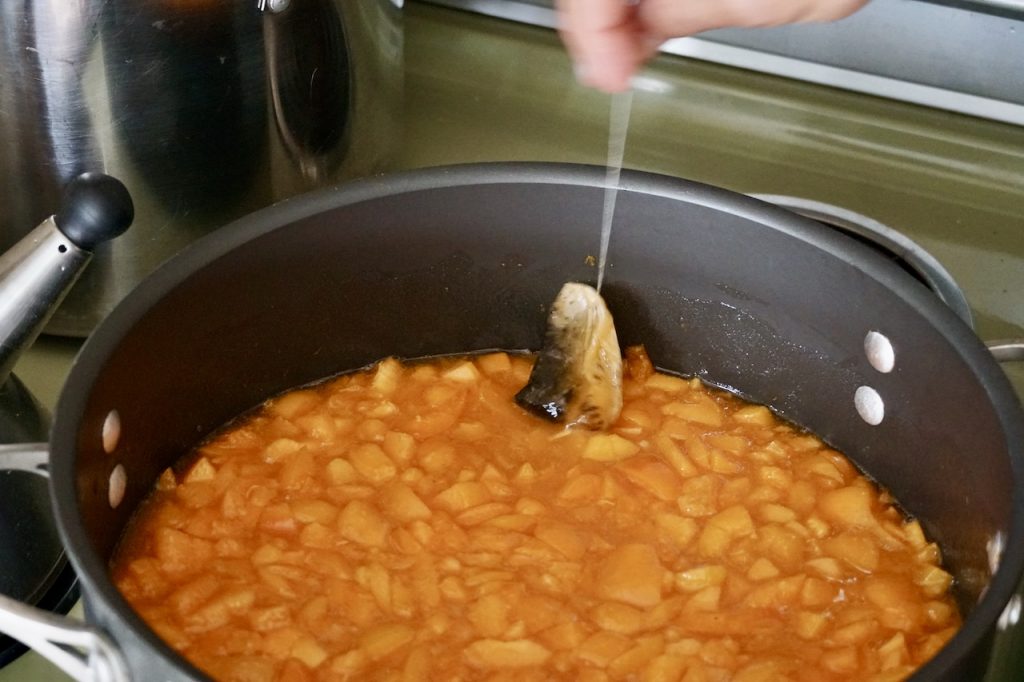 Adding the secret ingredient to the pot