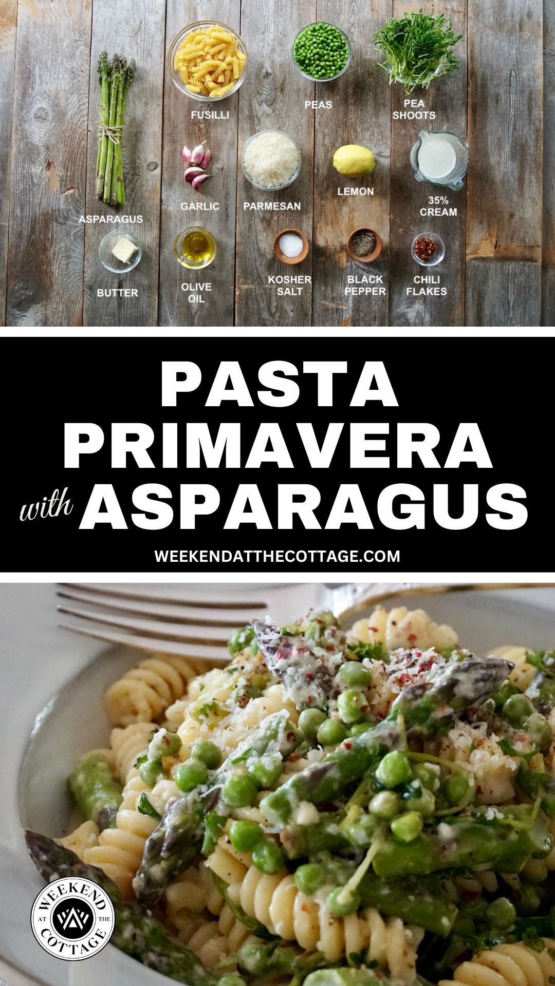 Pasta Primavera with Asparagus