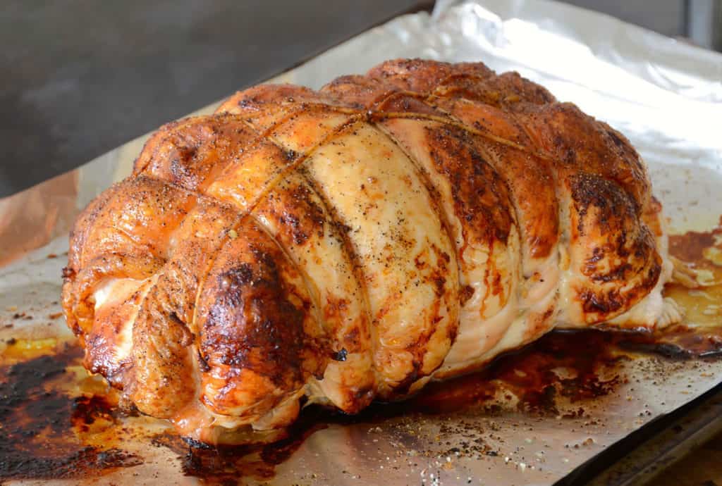 Tender, juice oven-toasted turkey breast