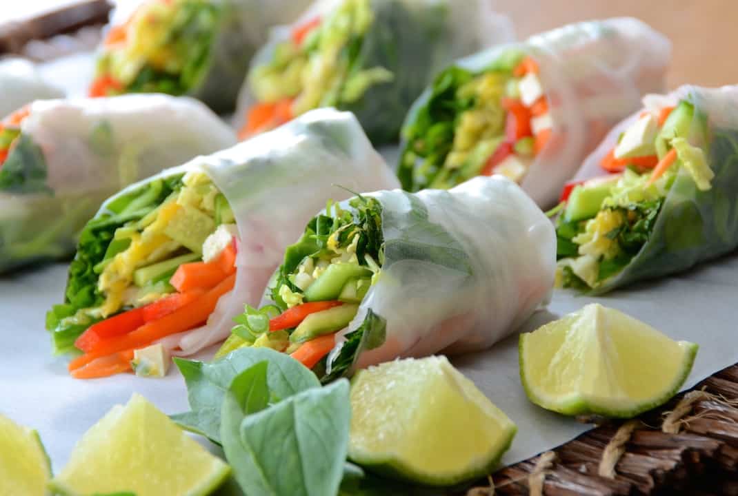 Vegetable Salad Rolls