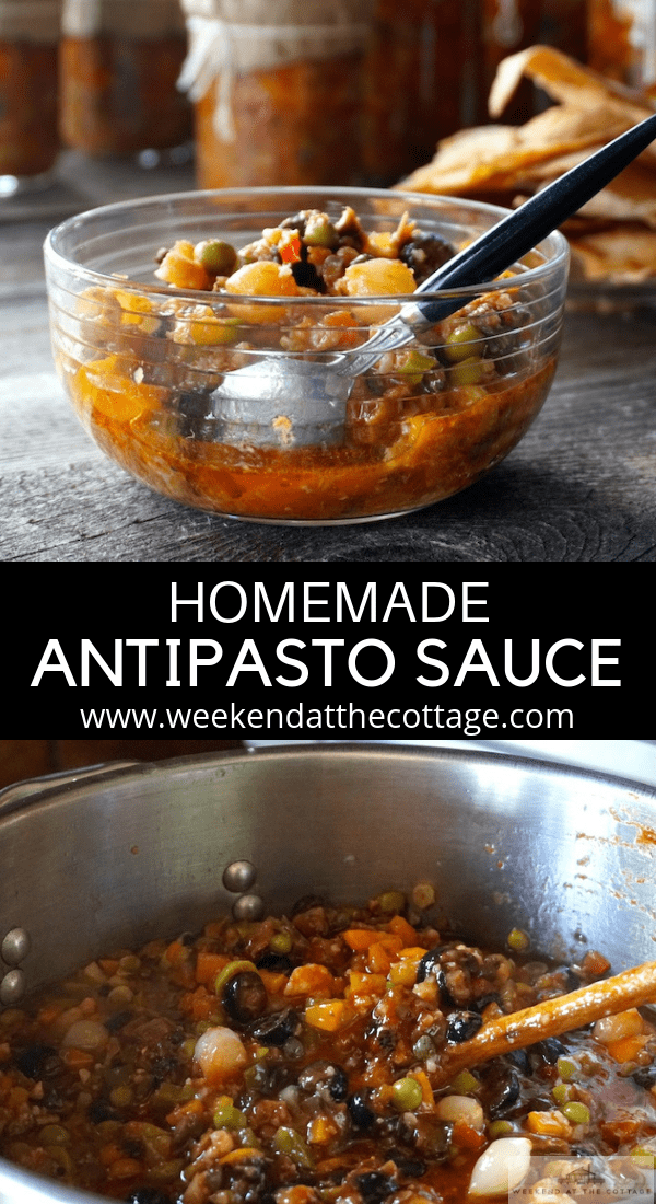 Homemade Antipasto Sauce