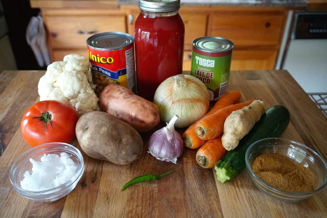 Vegan Vegetable Curry