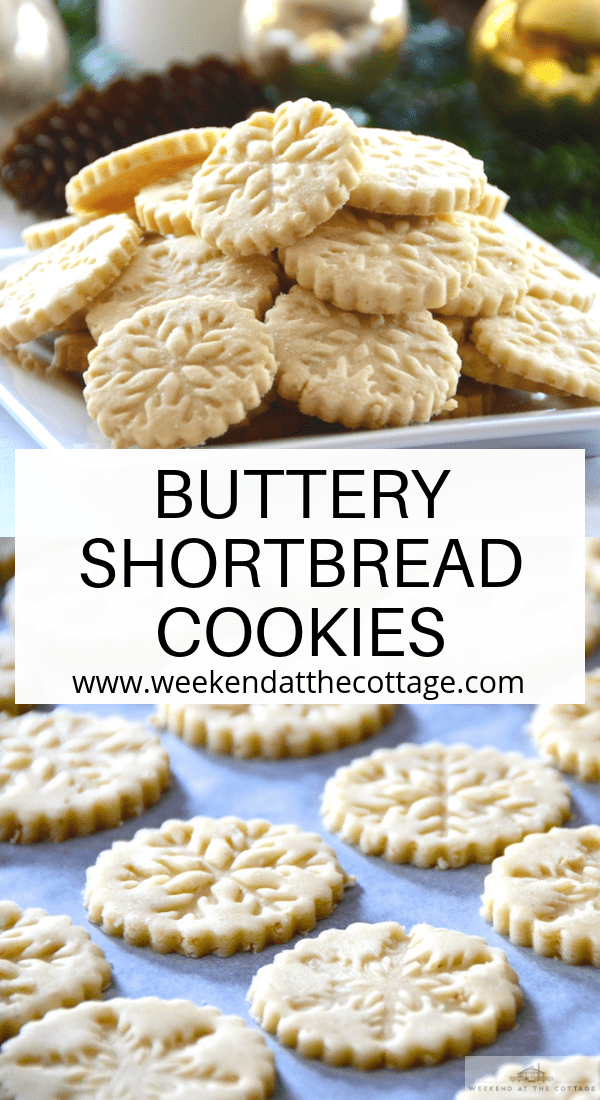 Buttery Shortbread Cookies