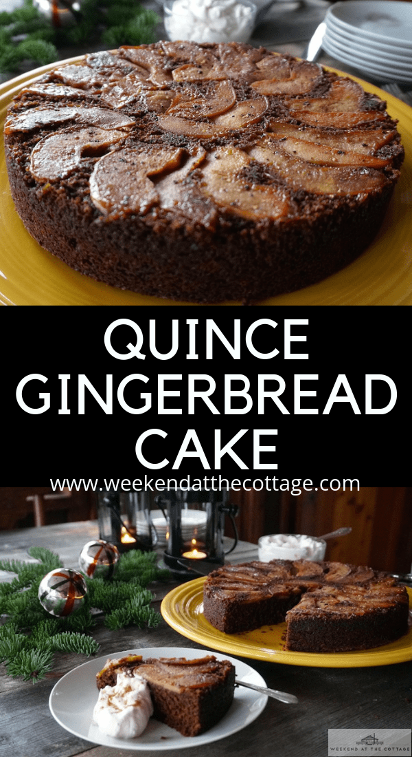 Gingerbread Upside-Down Cake