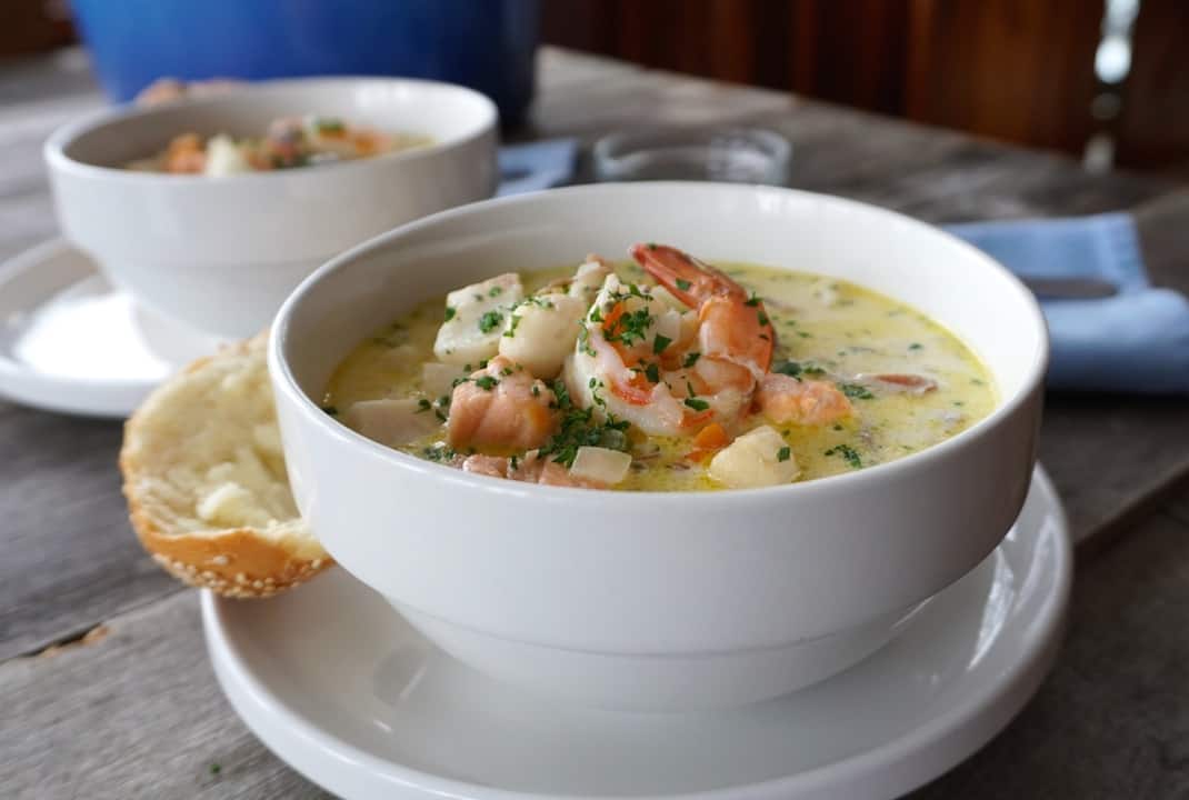 Creamy Seafood Chowder is one of our Best Soup Recipes Ever!