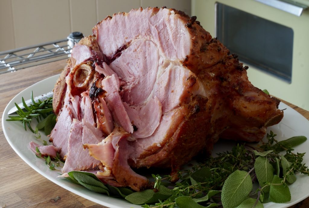 Glazed Oven-Baked Ham