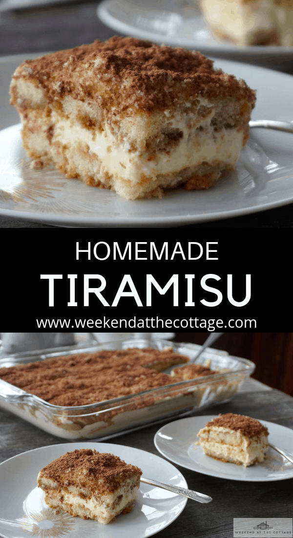 Homemade Tiramisu