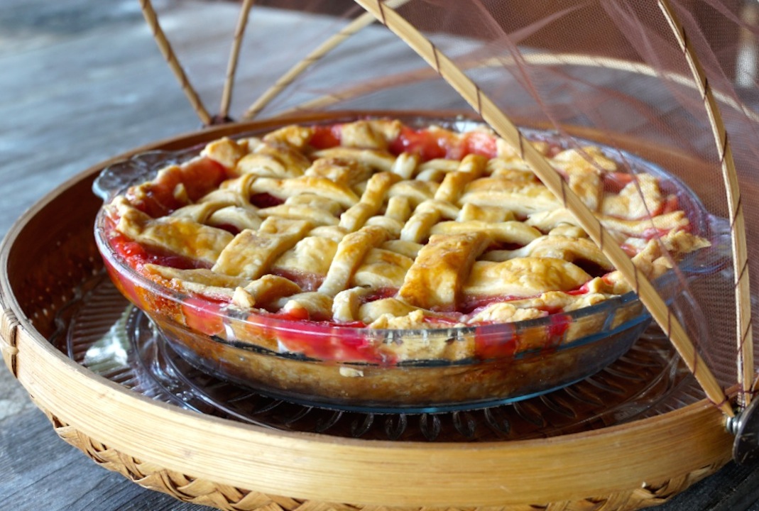 Sour Cherry Pie - Weekend at the Cottage