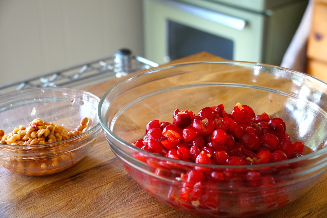 Sour Cherry Pie - Weekend at the Cottage