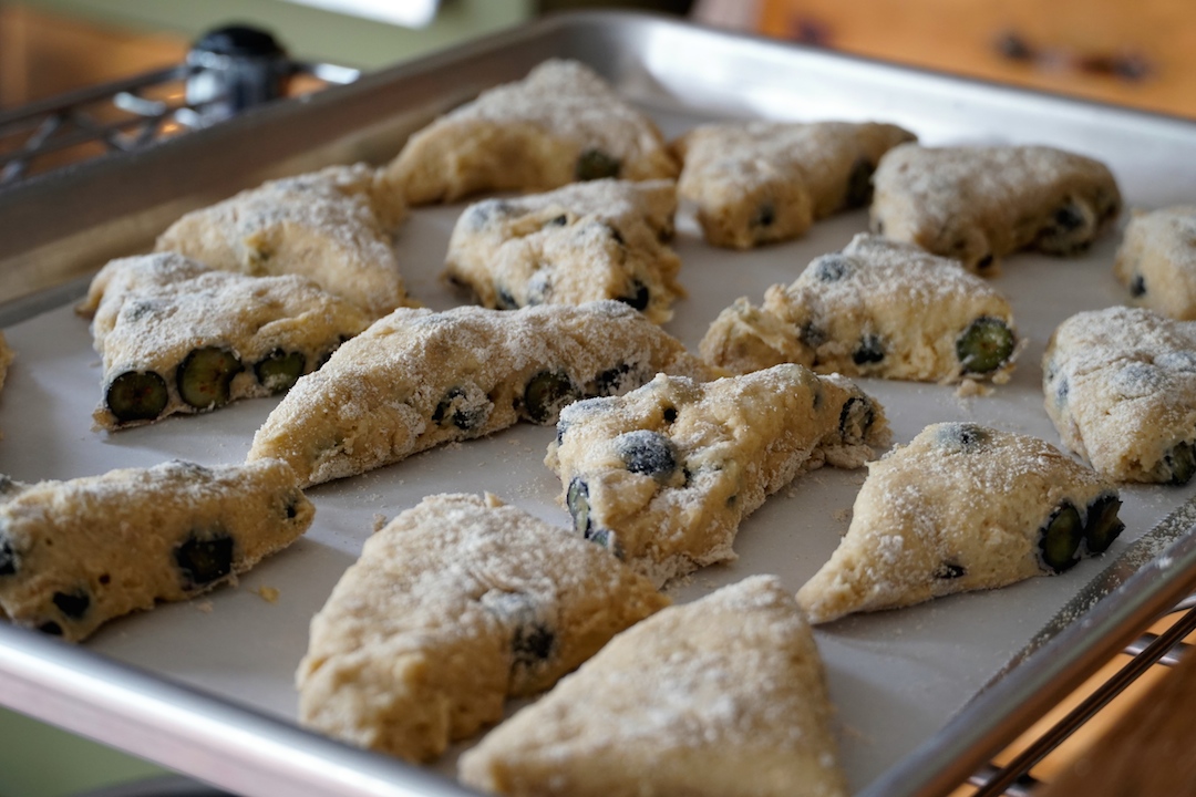 Blueberry Scone Recipe - Weekend at the Cottage