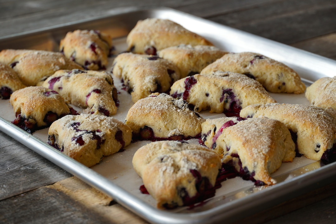 Blueberry Scone Recipe - Weekend at the Cottage
