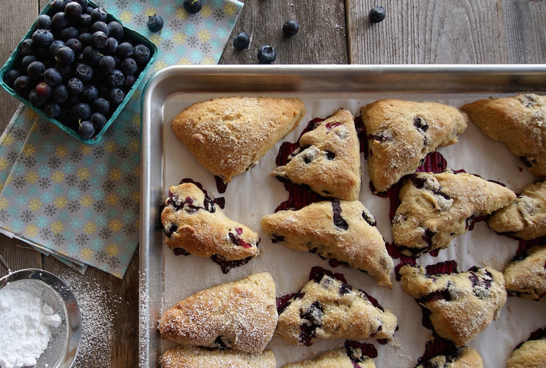 Blueberry Scone Recipe - Weekend at the Cottage