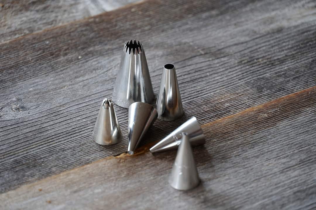 Use different sizes and shapes of tips