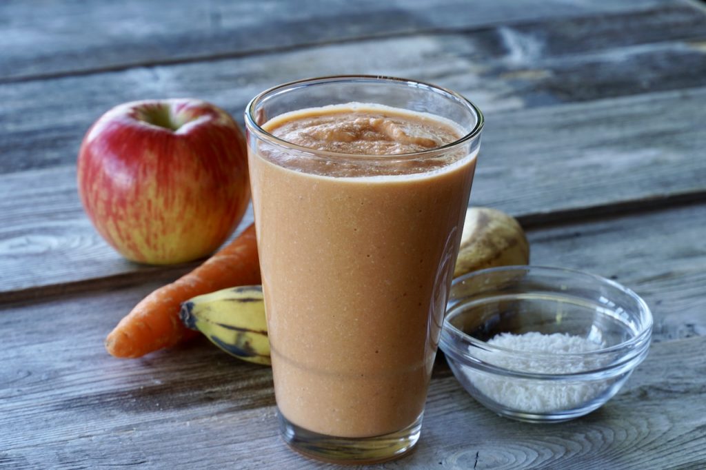 Apple Banana Carrot Smoothie