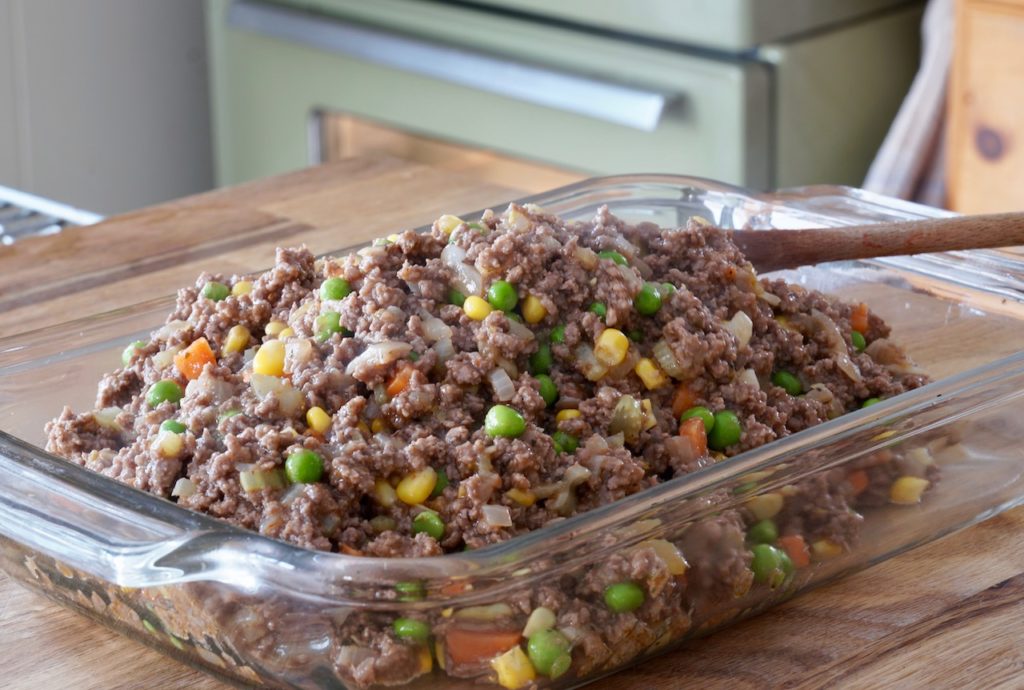 Filling for easy cottage pie