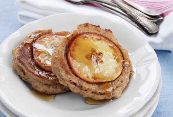 Apple-Walnut Pancakes