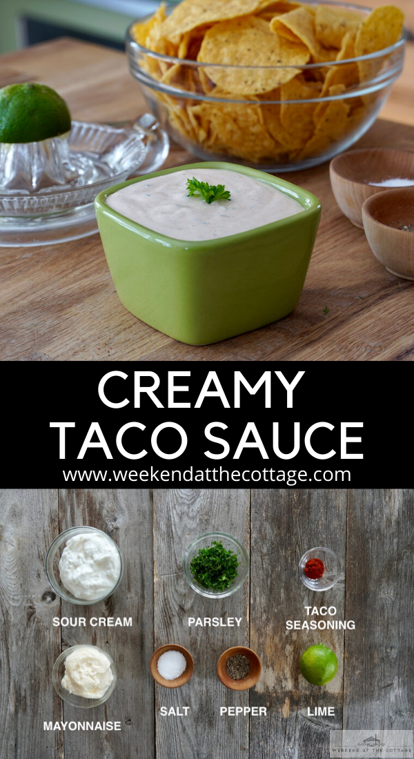 Creamy Taco Sauce