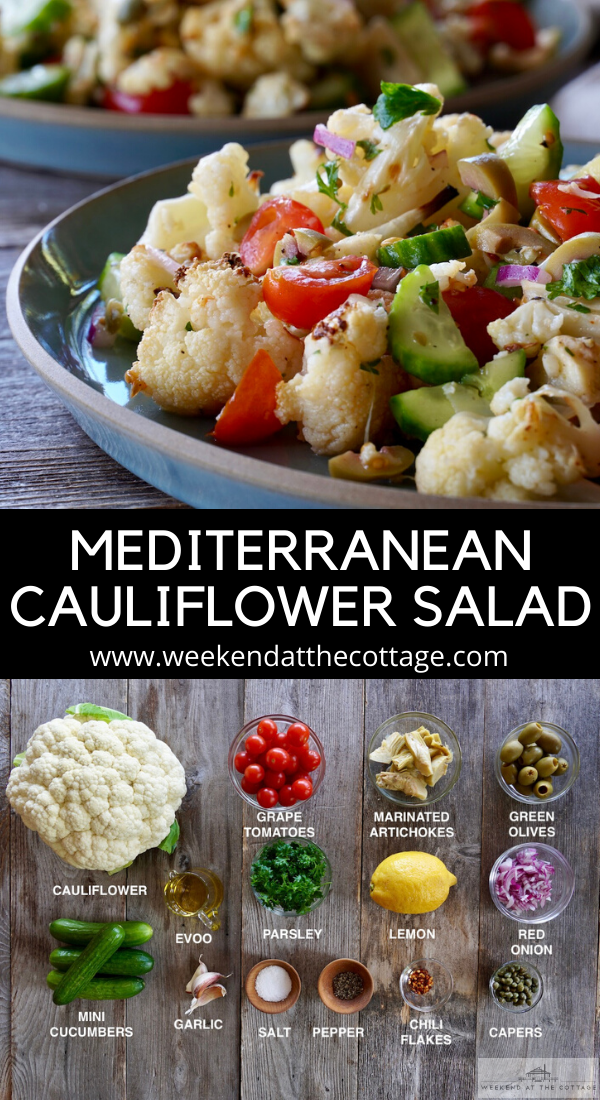 Mediterranean Cauliflower Salad