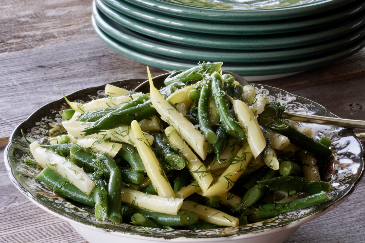 Quick Yellow and Green Beans