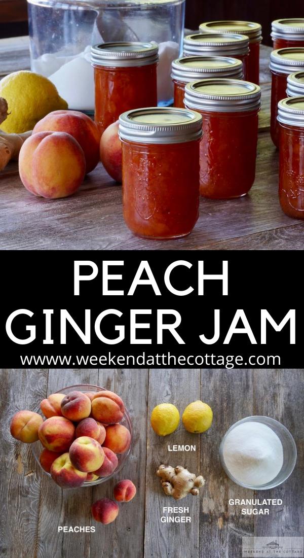 Peach-Ginger Jam