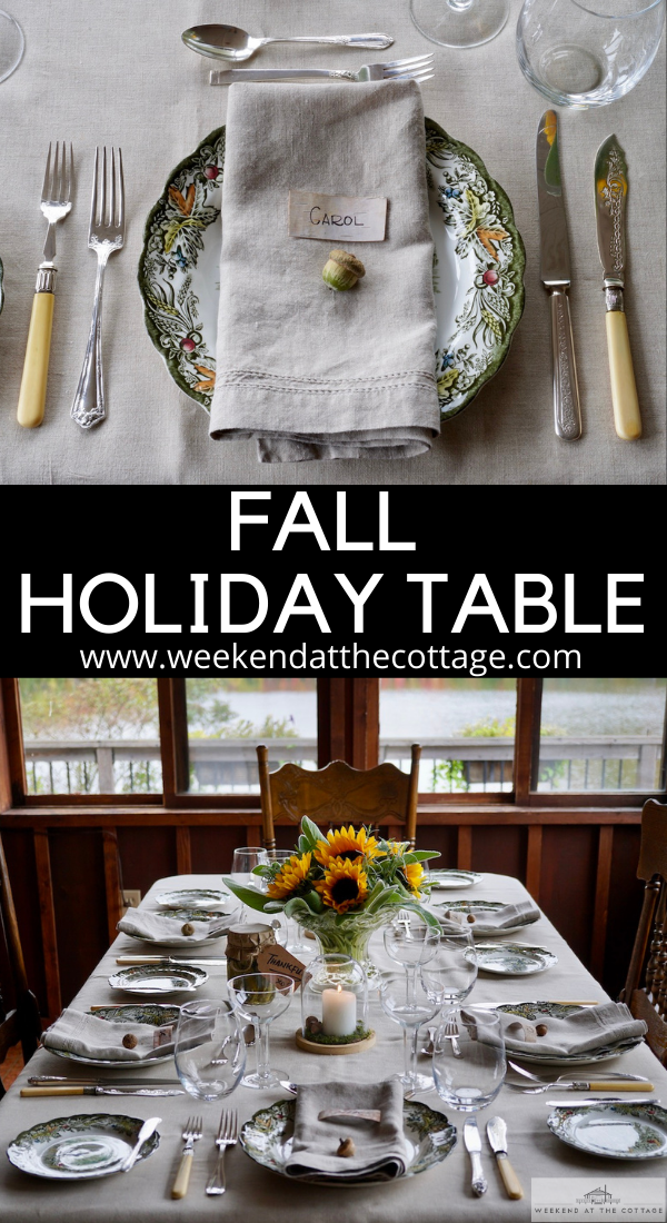 Fall Holiday Table