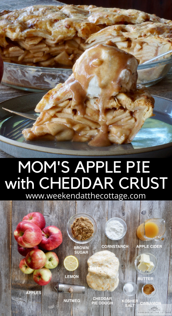 Mom’s Apple Pie with Cheddar Cheese Crust