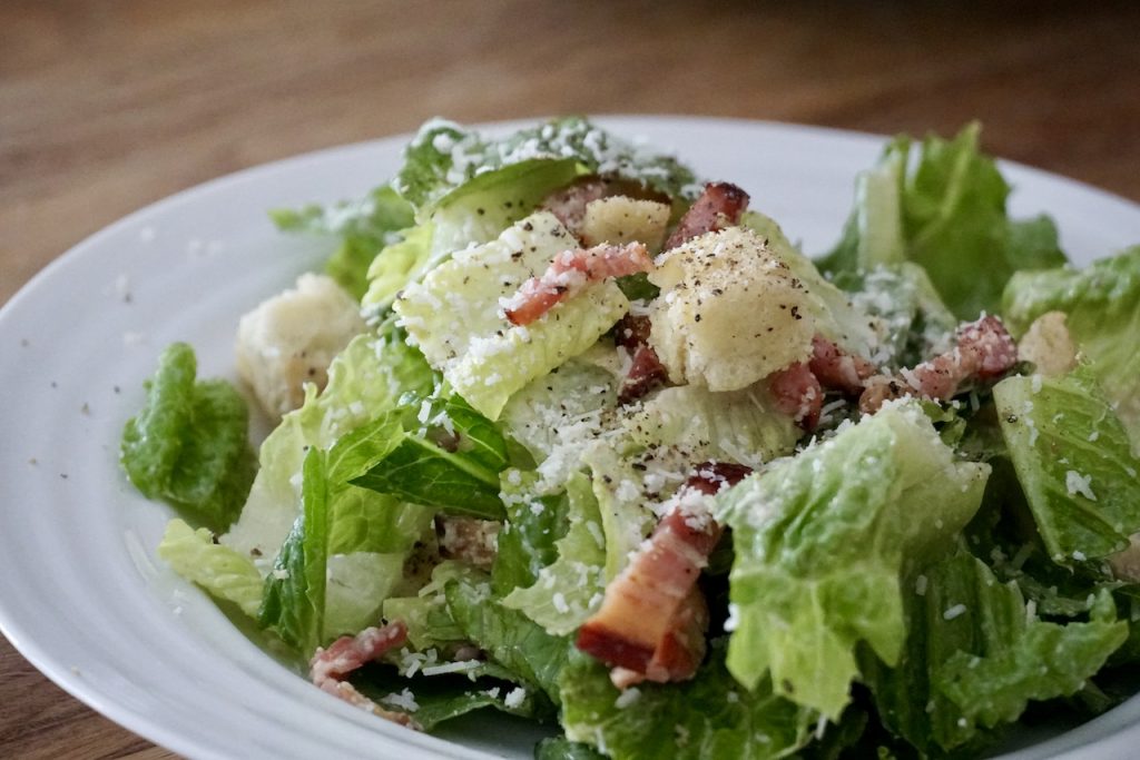 Homemade Caesar Salad Recipe - Weekend at the Cottage