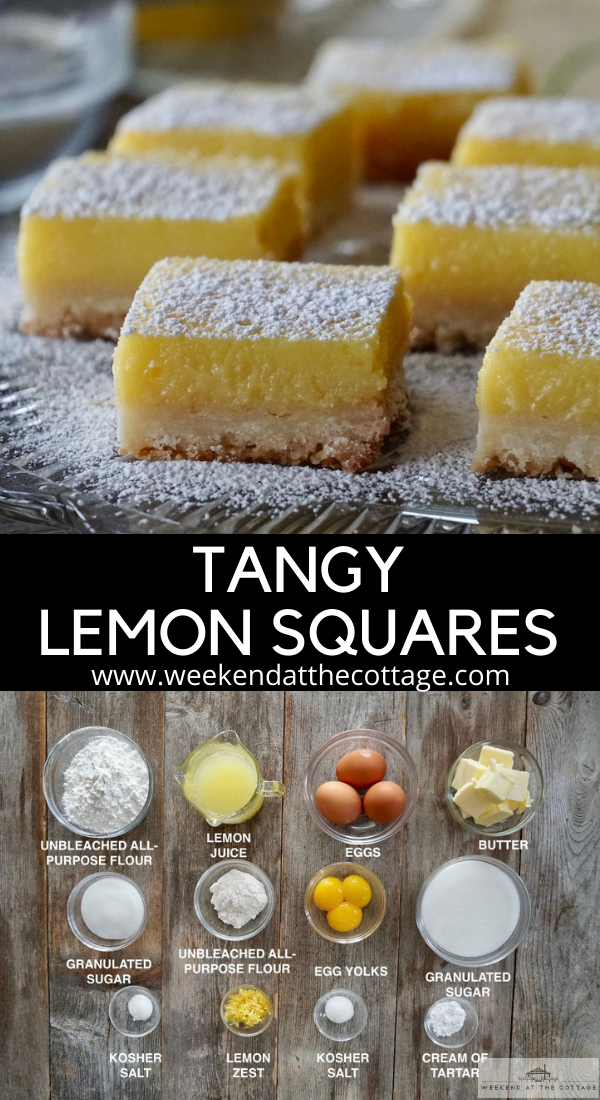 Tangy Lemon Squares