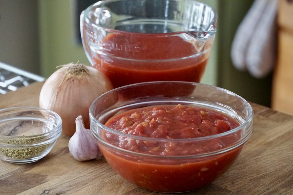 Chunky tomato marinara sauce
