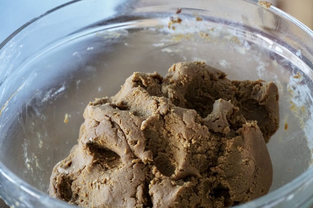 The fgragrant, flavourful cookie dough
