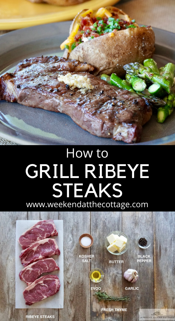 Grilled Ribeye Steaks