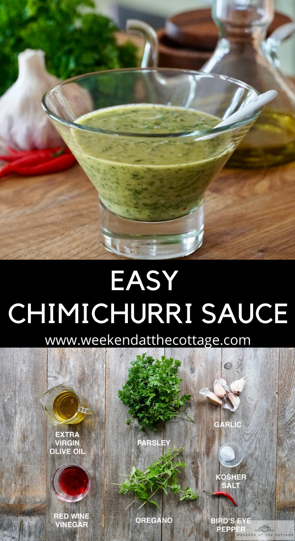 Easy Chimichurri Sauce