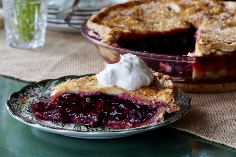 Homemade Cherry Pie - Weekend at the Cottage Pies
