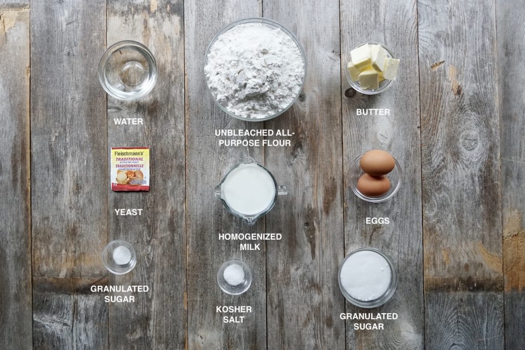 Ingredients for Cinnamon-Sugar Monkey Bread