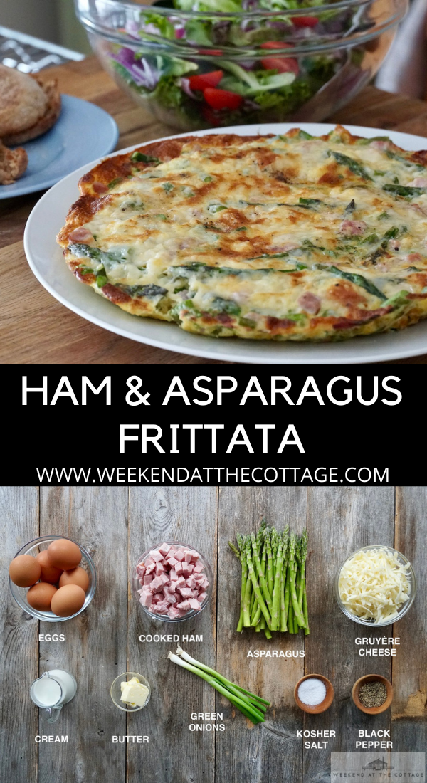Ham and Asparagus Frittata