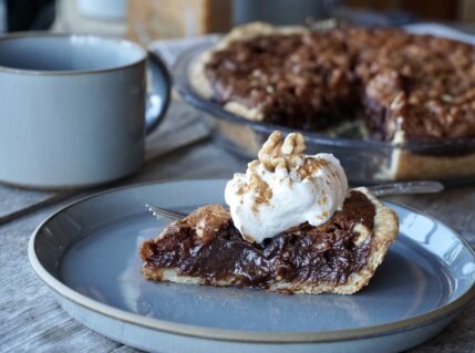 The best Homemade Chocolate Walnut Pie recipe