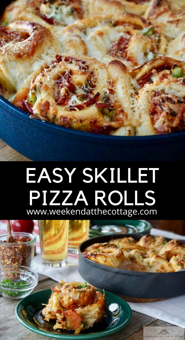 Easy Skillet Pizza Rolls