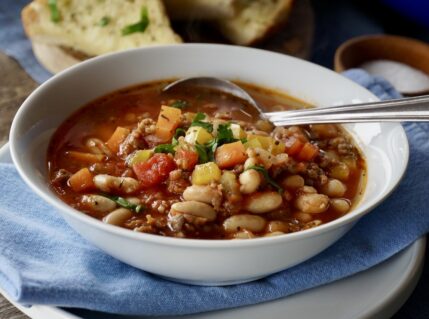 Hearty Sausage Soup with White Beans