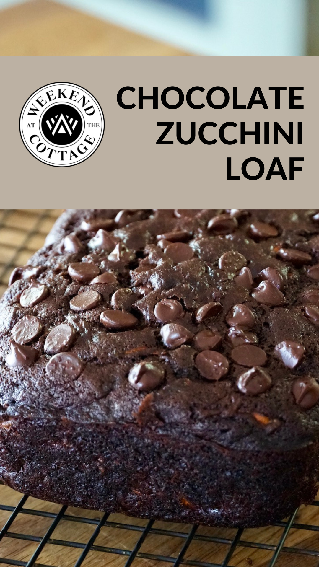 Chocolate Zucchini Loaf
