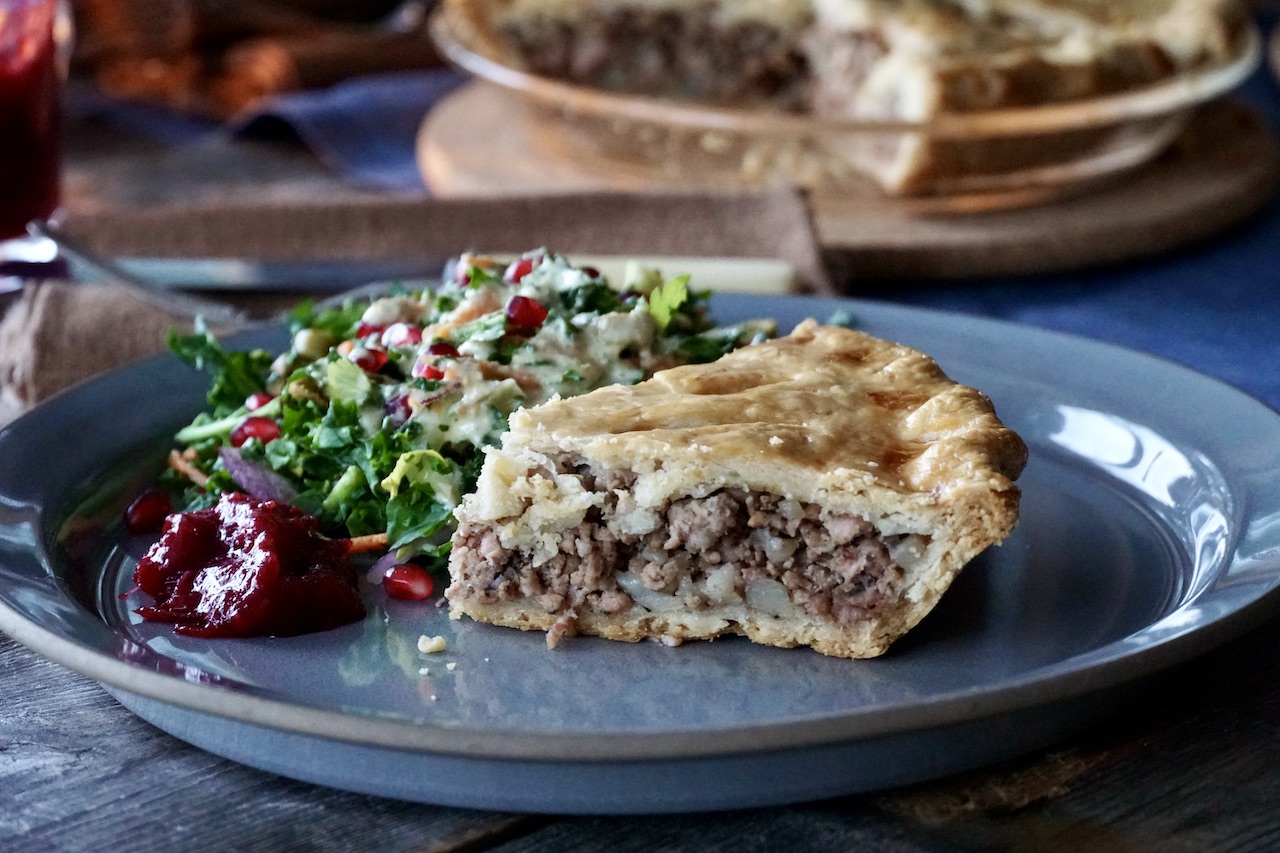 French-Canadian Meat Pie - Tourtière