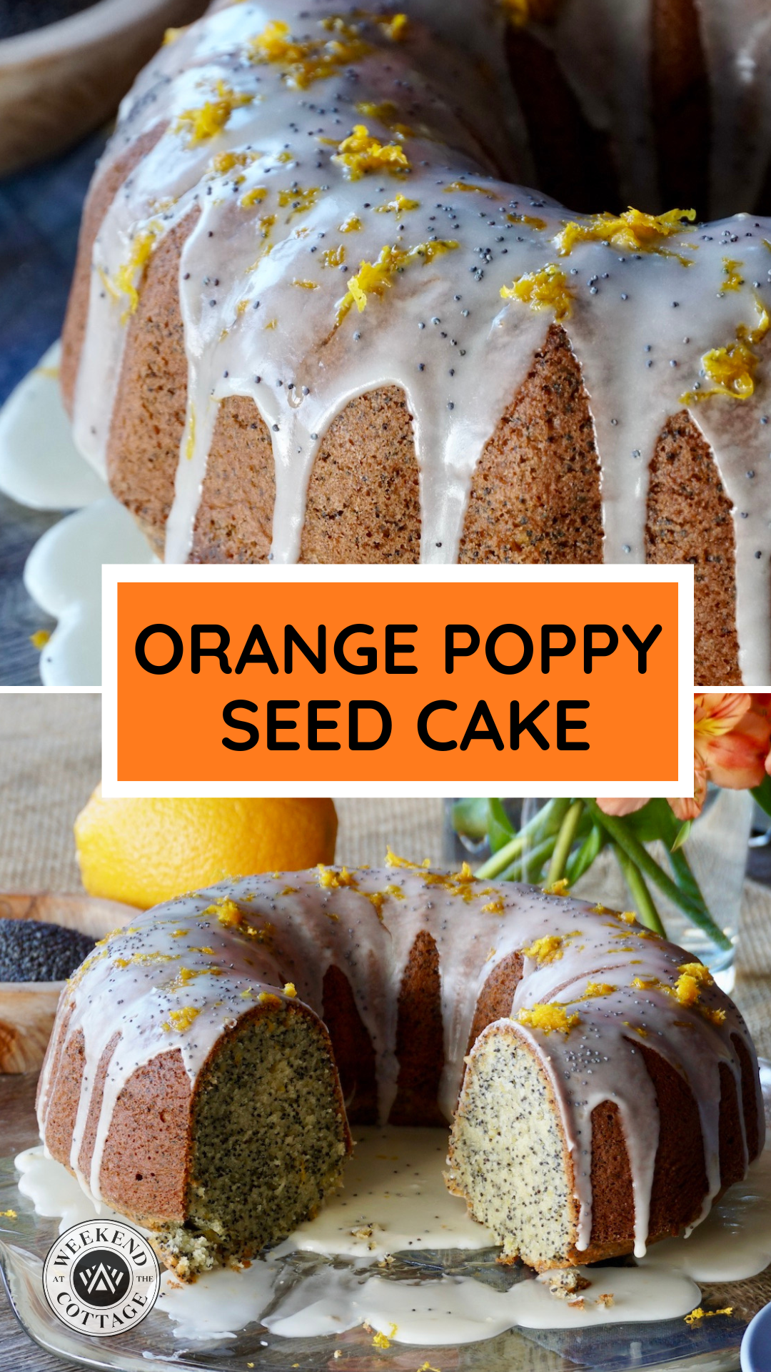 Orange Poppy Seed Cake
