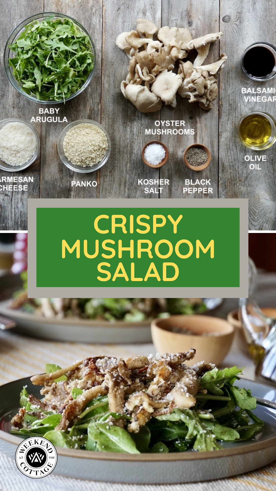 Crispy Mushroom Salad