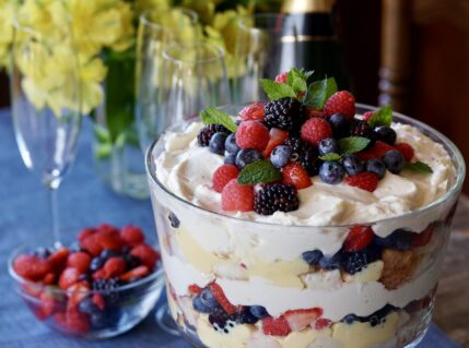 Easy Berry Trifle.