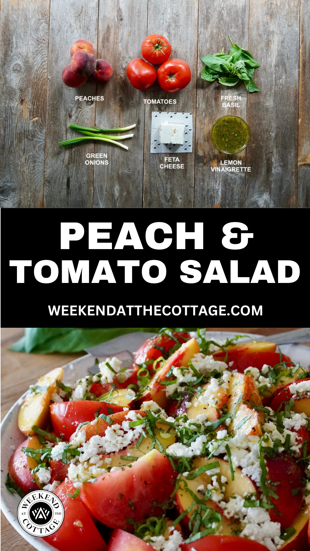Peach and Tomato Salad
