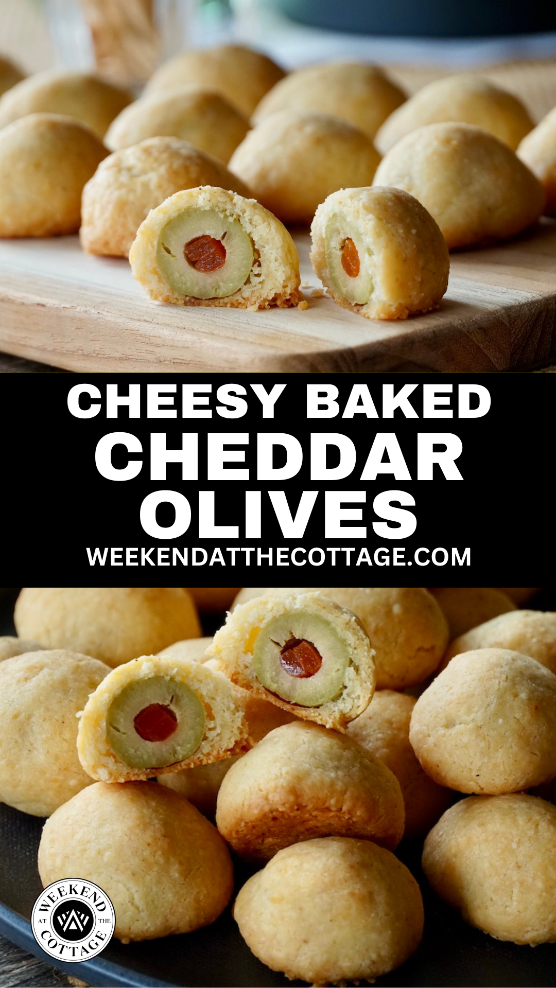 Baked Cheddar Olives